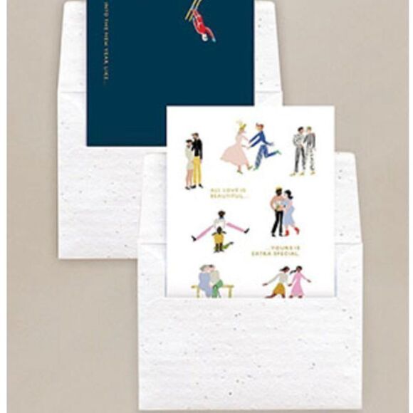 Legacy Publishing Group Seedlings Card Seed Paper Envelope NEW Wedding Love - Picture 2 of 4